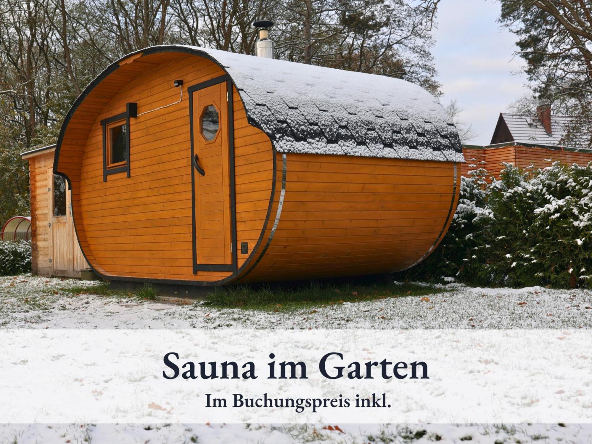 Fewo River I Wellnesstraum I Winterentspannung I Inkl Badefass I Kamin I Sauna Wendisch Rietz Exterior photo